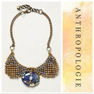 Anthro Pam Hiran Bib Necklace